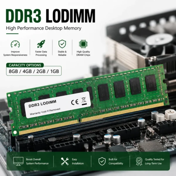 DDR3 DRAM Lodimm
