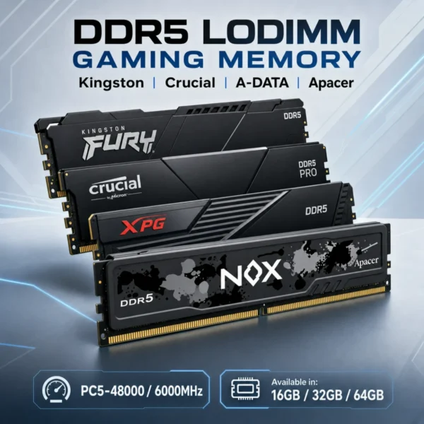 ddr5 6000mhz dram lodimm