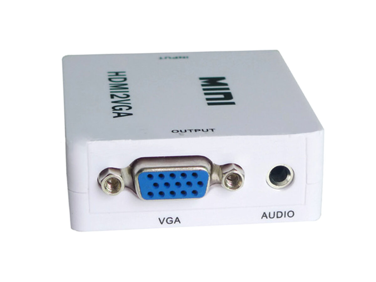 MINI HDMI to VGA Converter