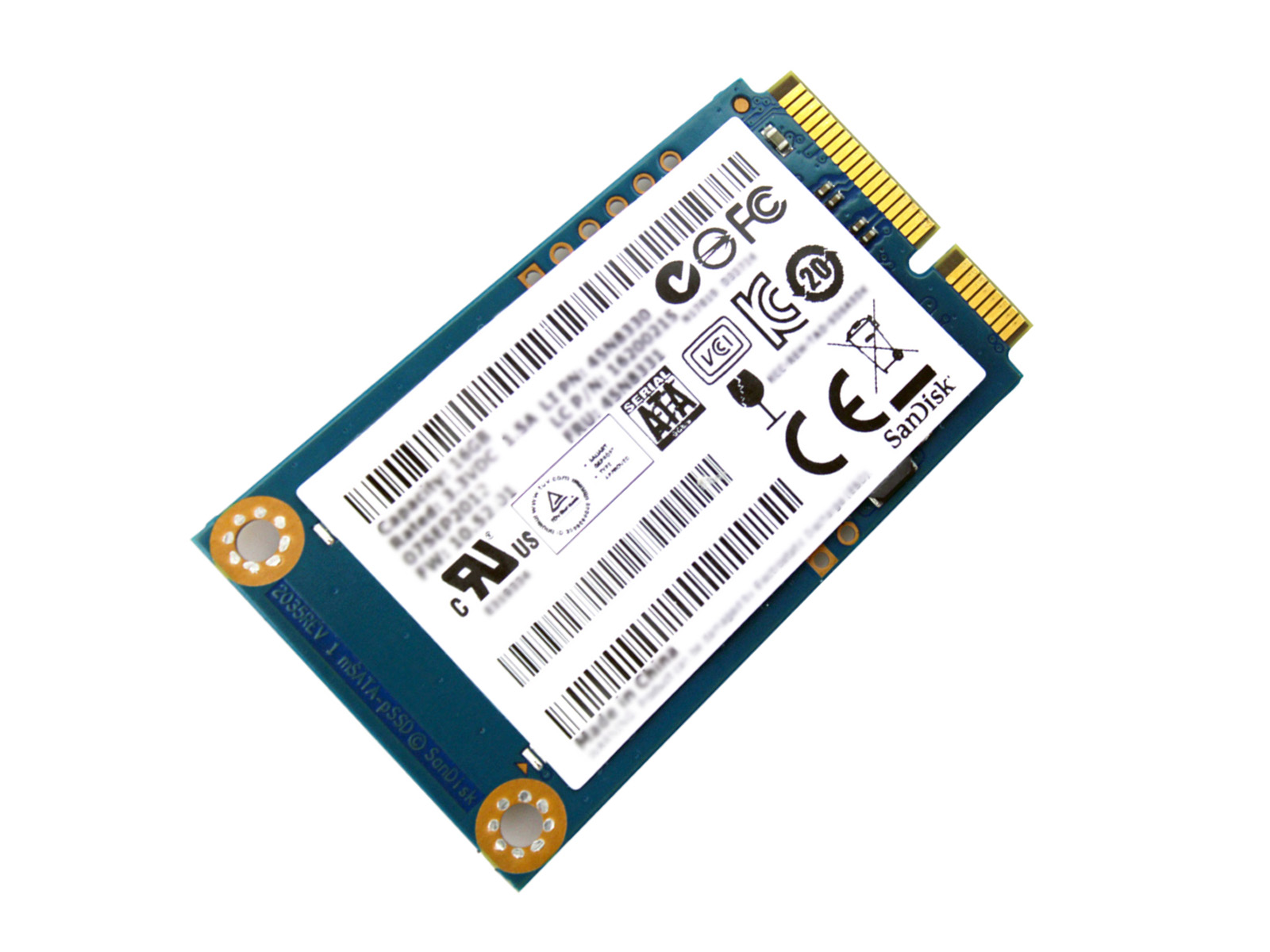 Sandisk X100 Msata SSD