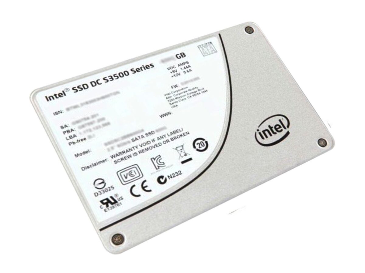 Intel DC S3500 800GB SSD