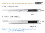 12.7mm SATA HDD to IDE ODD