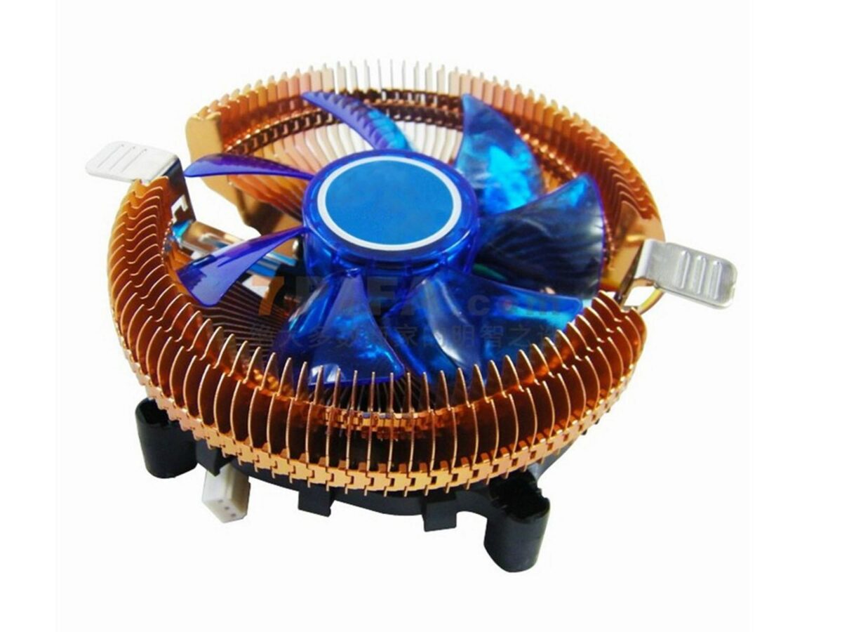 intel amd copper fan heatsink