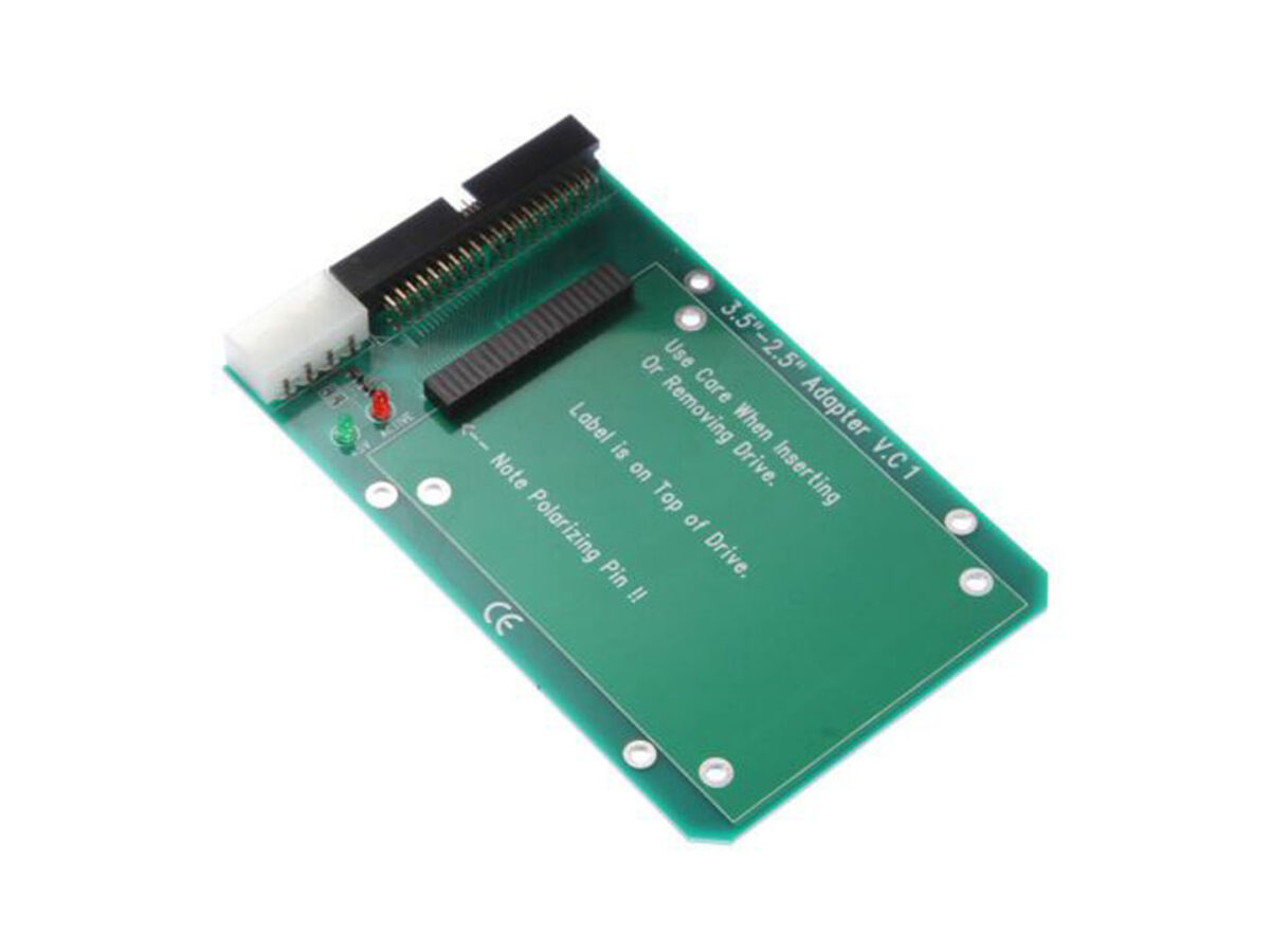 44pin 2.5" Laptop IDE HDD to Desktop 40pin 3.5" Adapter