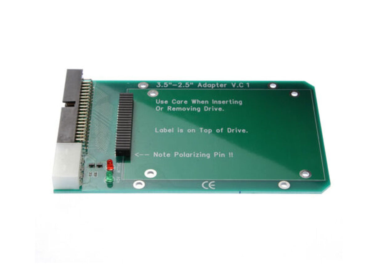 44pin 2.5" Laptop IDE HDD to Desktop 40pin 3.5" Adapter