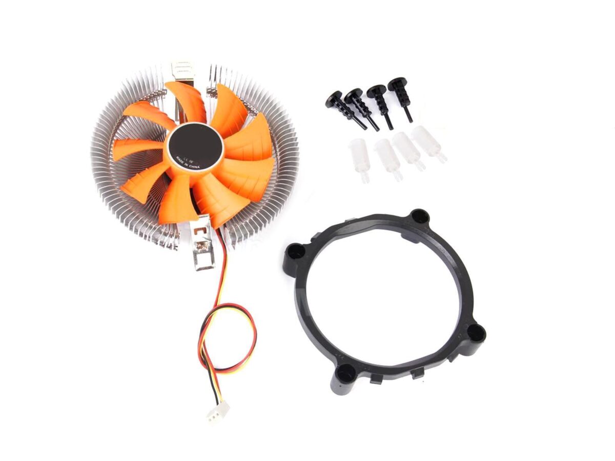 intel amd aluminum fan heatsink