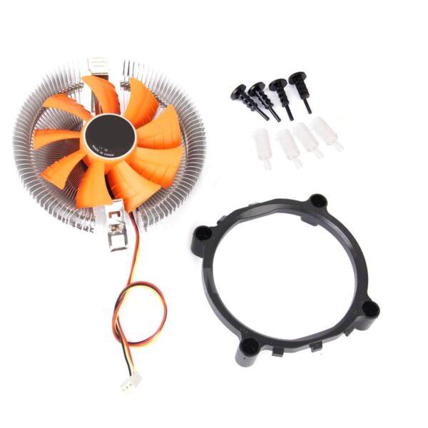 intel amd aluminum fan heatsink