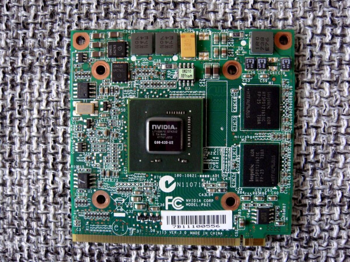 nVidia 9300m 9400m MXM card