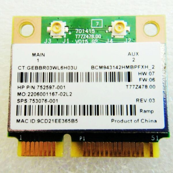 HP BCM943142HM