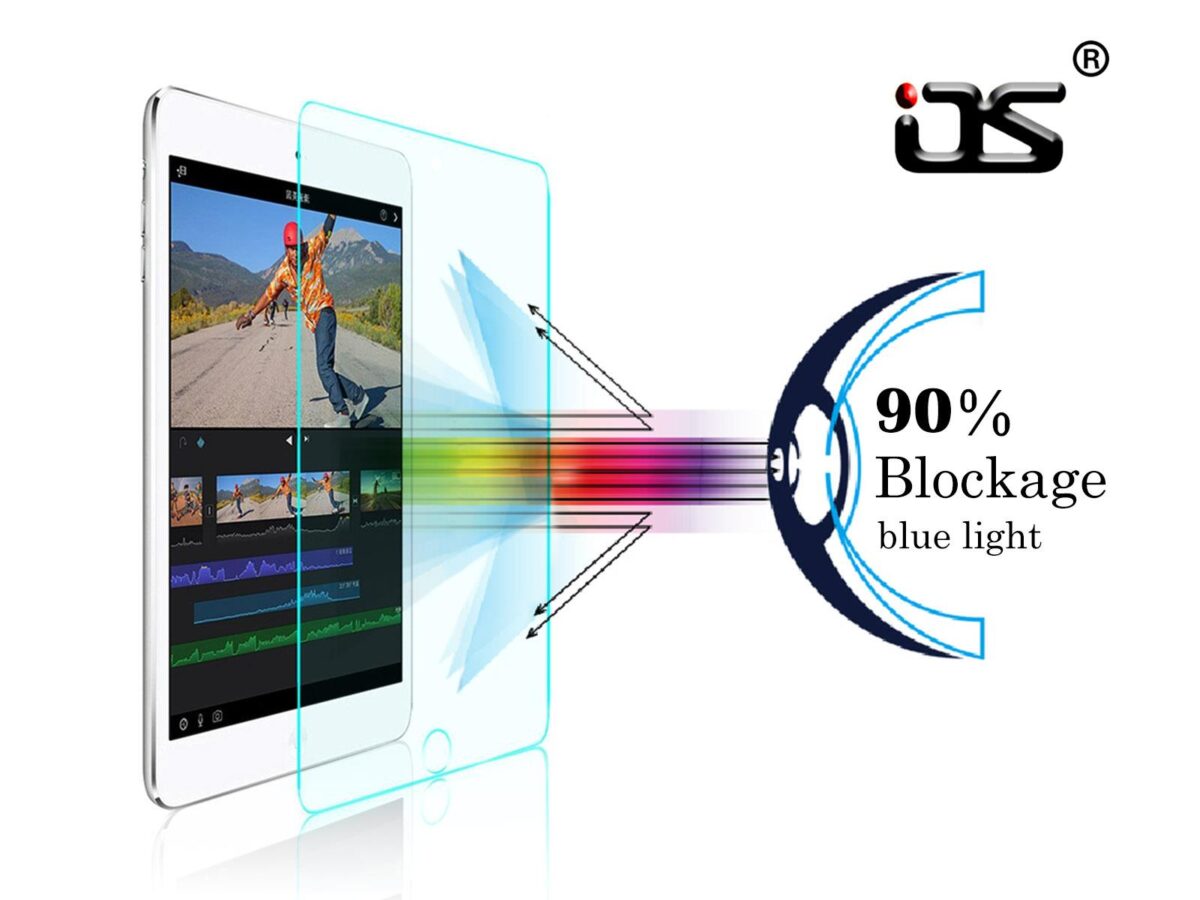 OS Anti Blu-RayTempered Glass for Apple iPad Mini