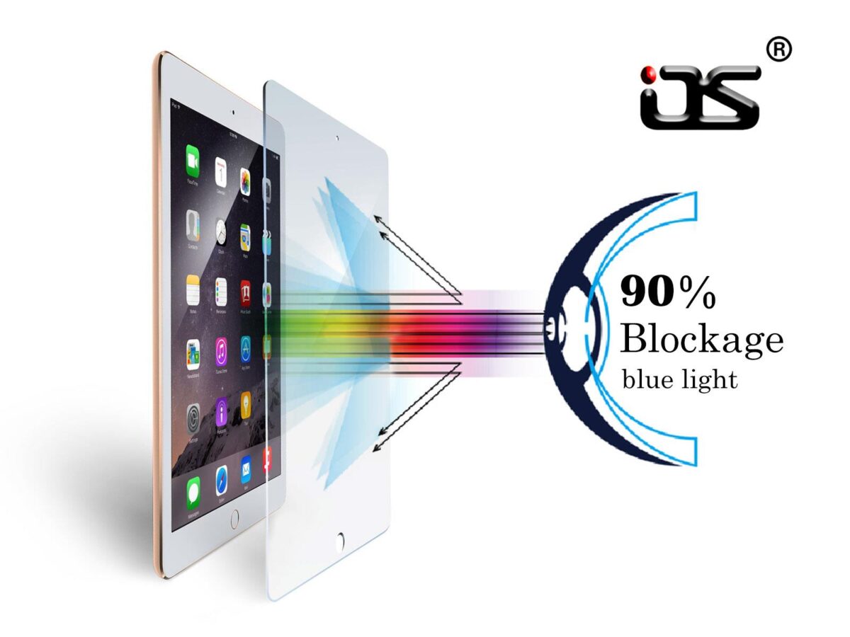 OS Anti Blu-RayTempered Glass for Apple iPad 2 3 4