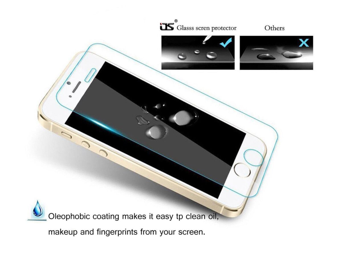 OS Anti Blu-RayTempered Glass for Apple iPhone 4 4s