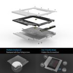 9.5mm SATA HDD Caddy