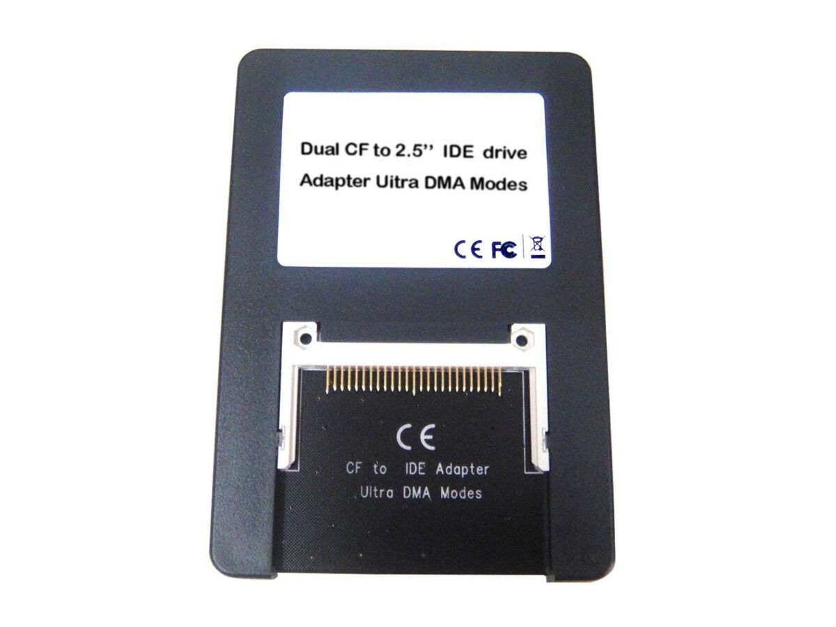 Dual CF to 2.5" IDE Adapter