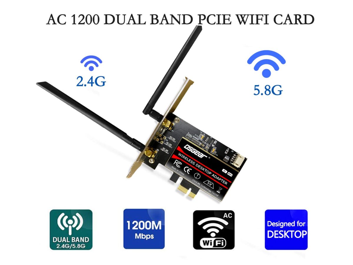 DW1200BT Wireless PCIE Card