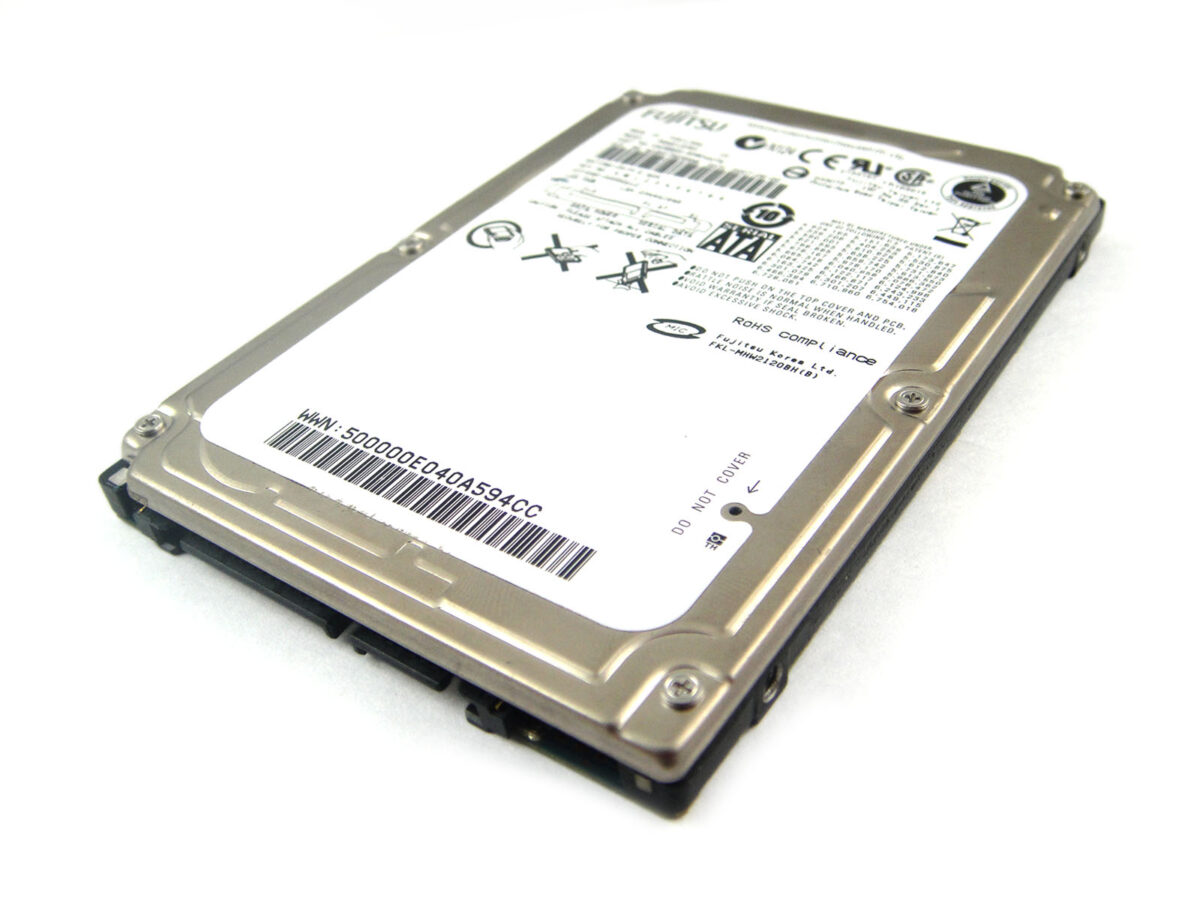 Fujitsu 2.5 120gb sata hdd