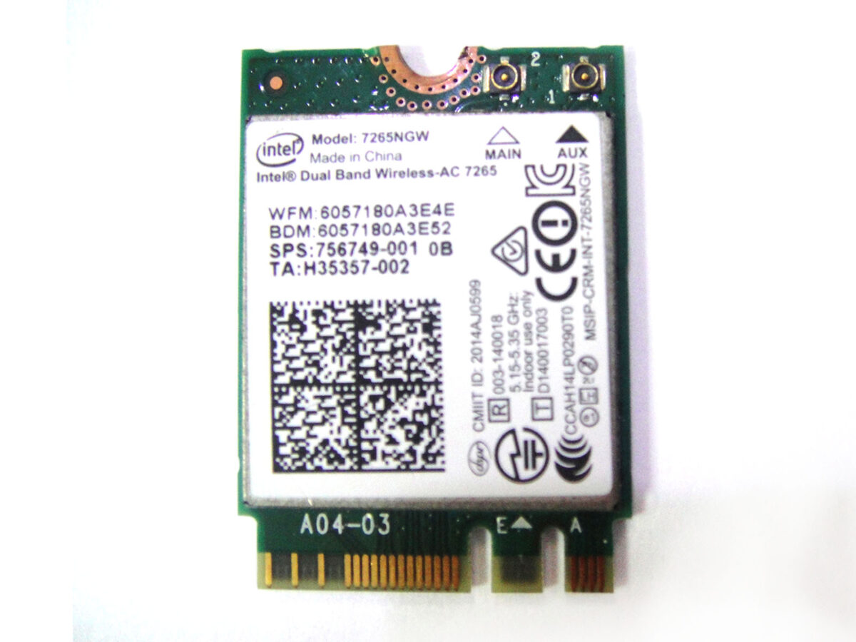 Intel 7265NGW AC