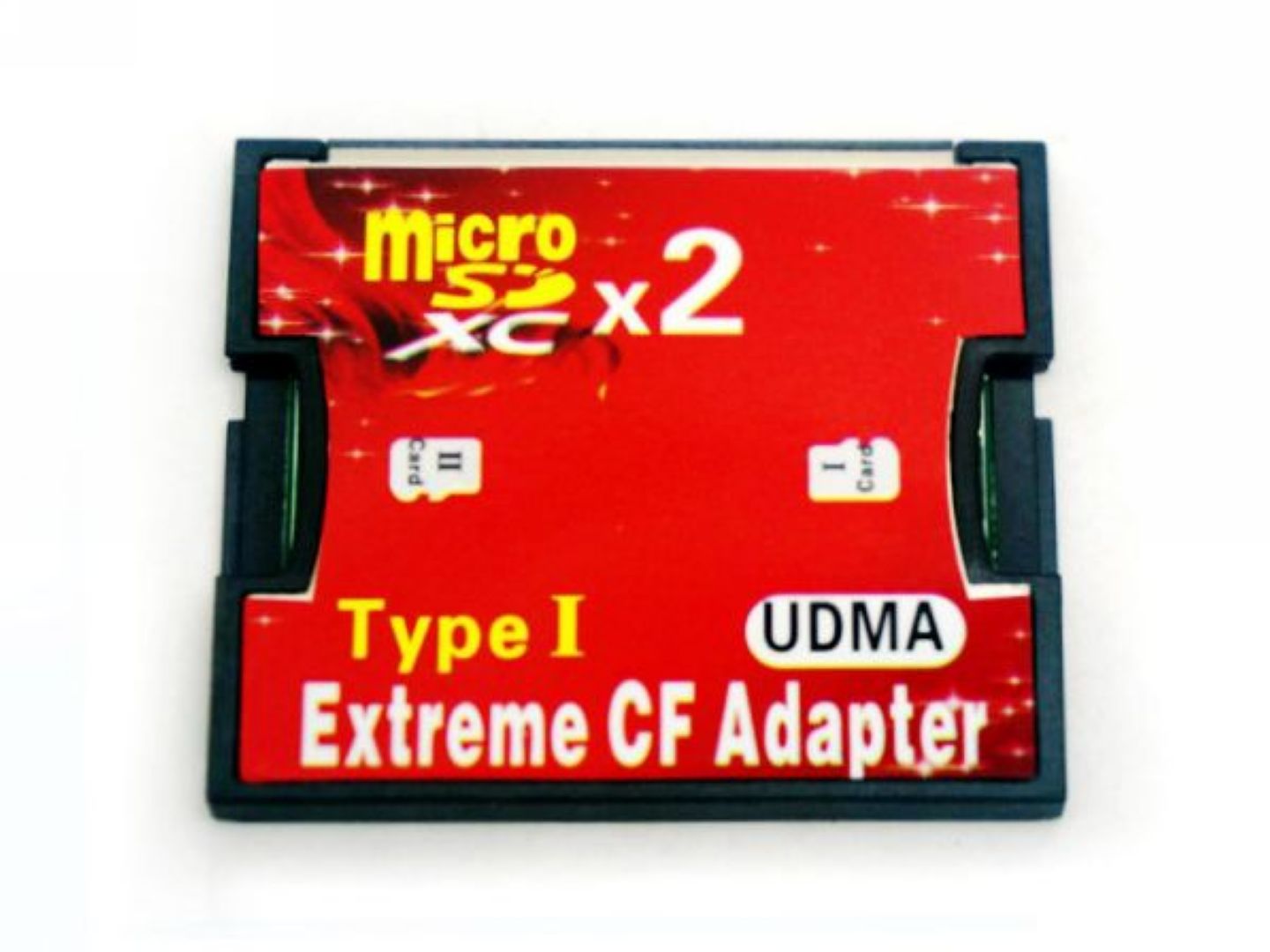 Dual TF to CF Card