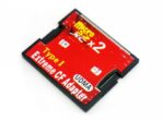 Dual TF to CF Card