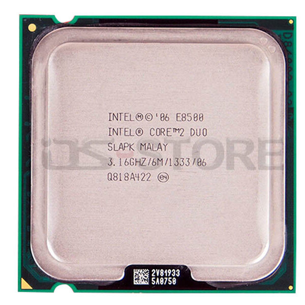 Intel Core2 DUO E8500 SLAPK CPU