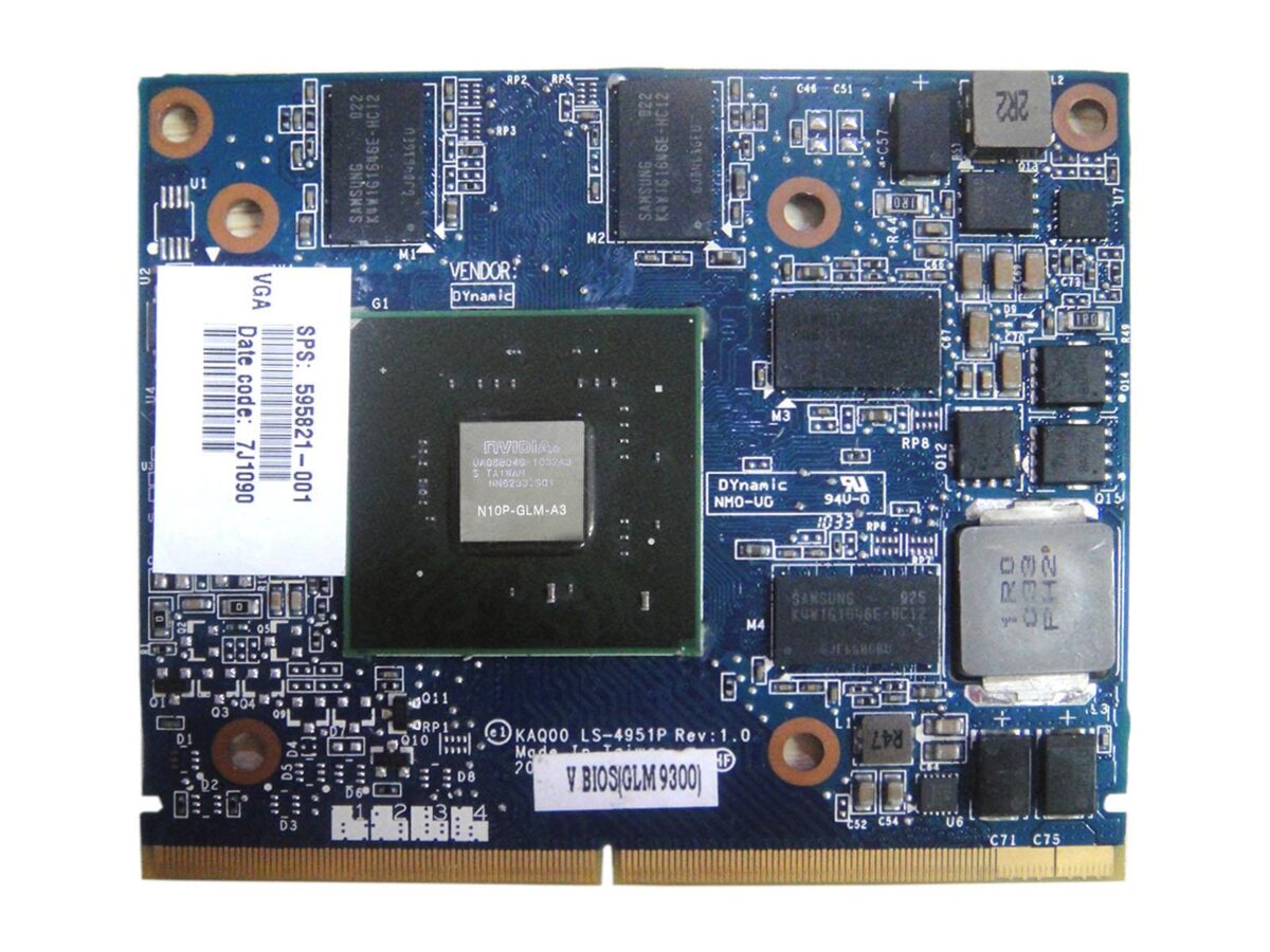 nVidia FX880M MXM Card