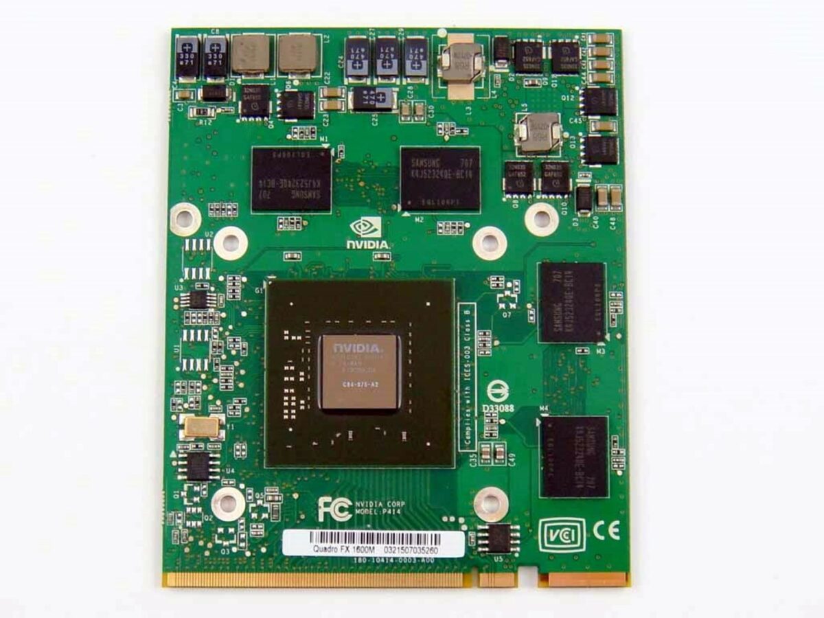 nVidia Quadro FX 1600M