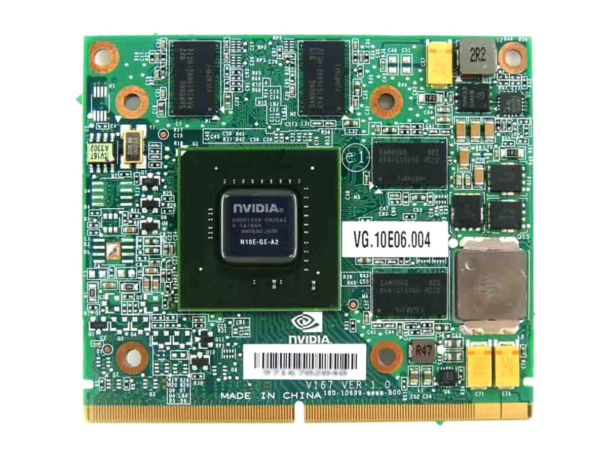 nVidia GTS 250M MXM Card