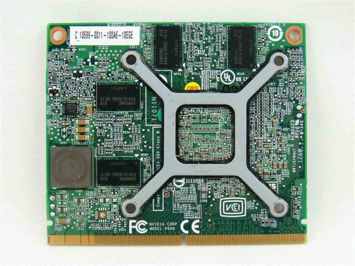 nVidia GTS 250M MXM Card