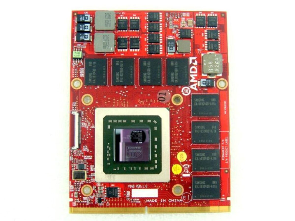 ATI HD4870 MXM Card