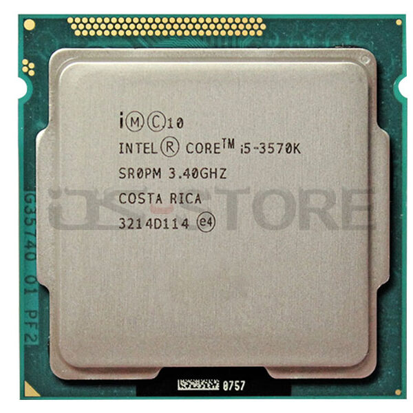 Intel Core i5-3570K SR0PM cpu