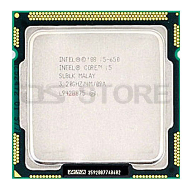 Intel i5-650 cpu