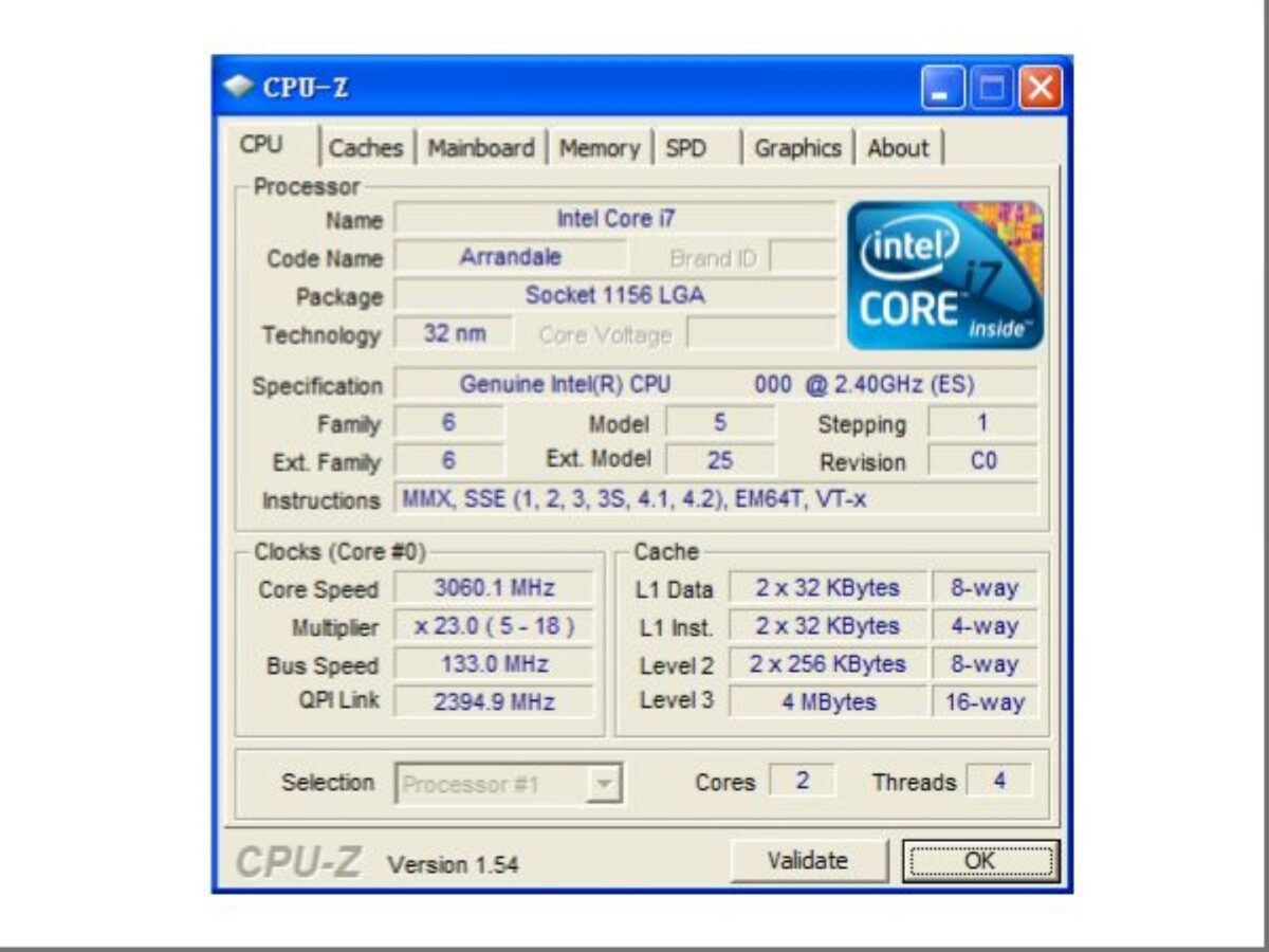 i7-620M i7-680LM Q2V3