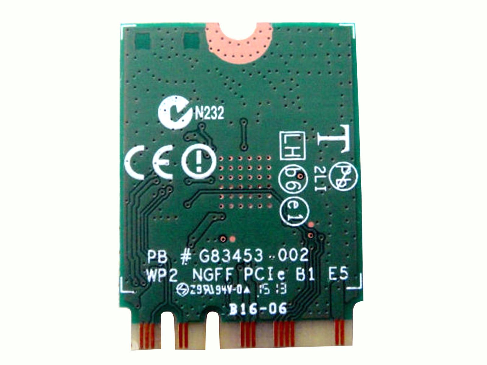 thumbnail interactive-video image 1 of Dell Intel Wireless 7260 WiFi Card – 802.11ac A/b/g/n + Bluetooth 4.0 Dual Band M.2 GPFNK 1 of 6