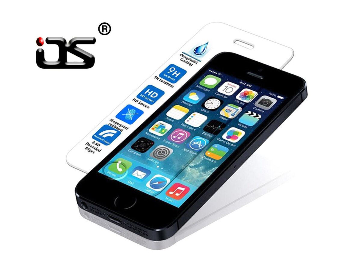 OS Tempered Glass for Apple iPhone 5 series