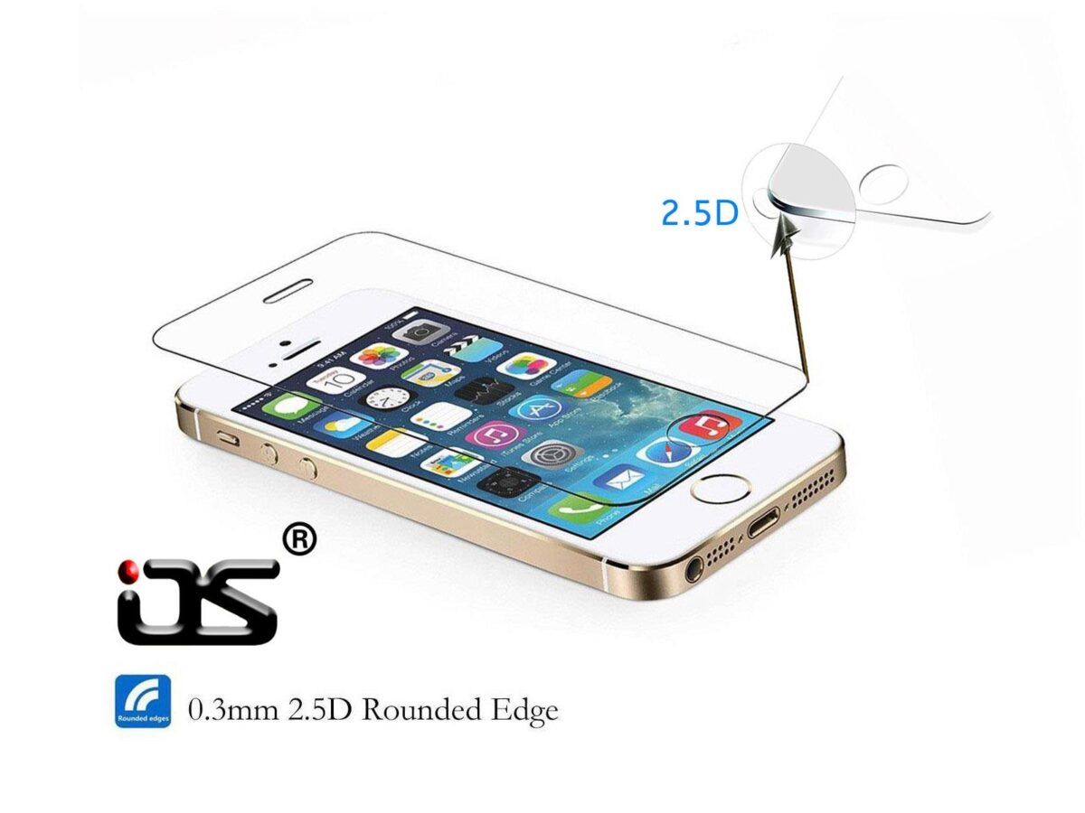 OS Tempered Glass for Apple iPhone 5 series