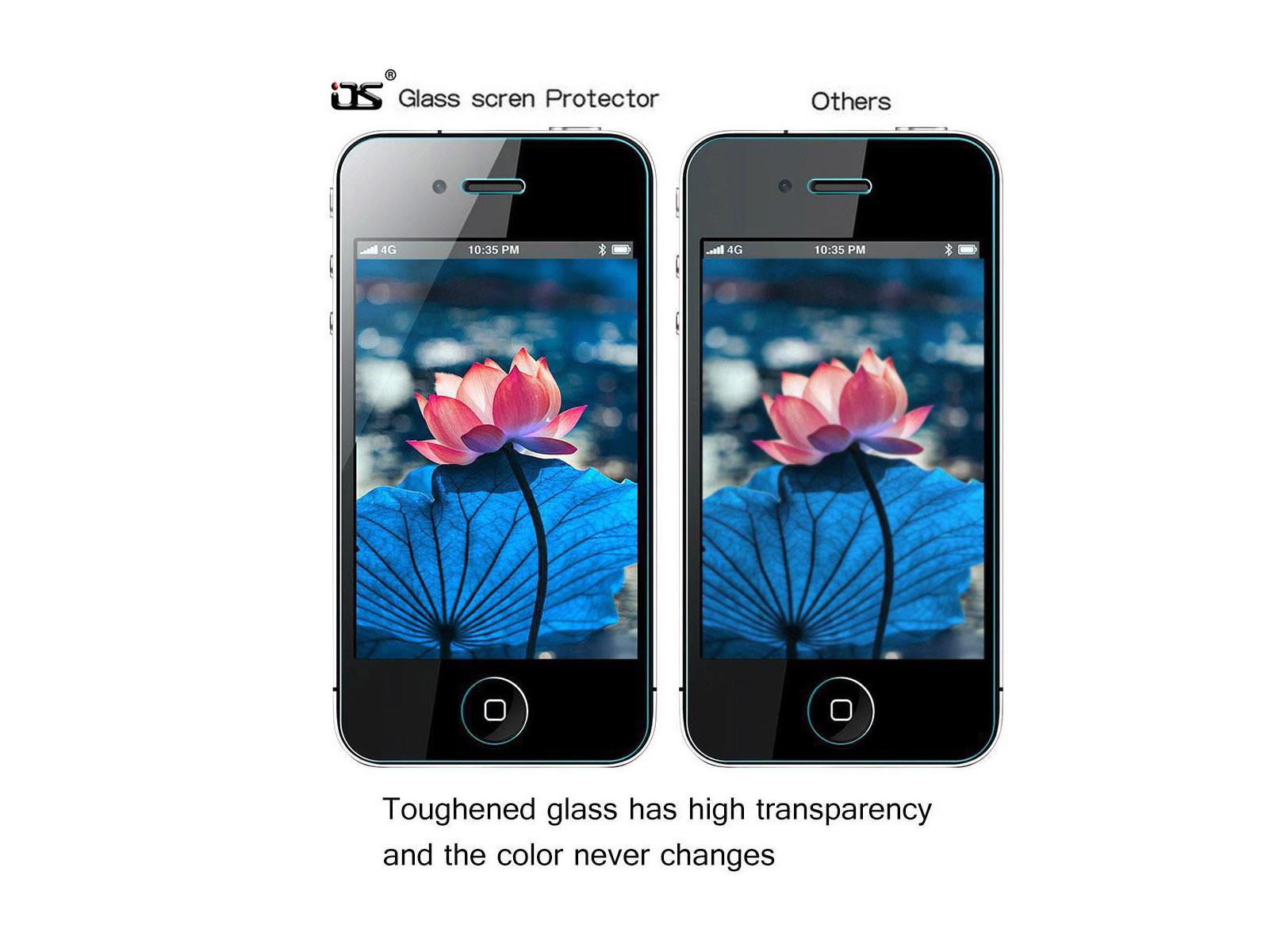 OS ® Alcatel One Touch Pop C3 4.0-inch 0.3mm 2.5D 9H Tempered Toughened Glass film LCD Screen Panel Protector Guard for mobile phone smartphone