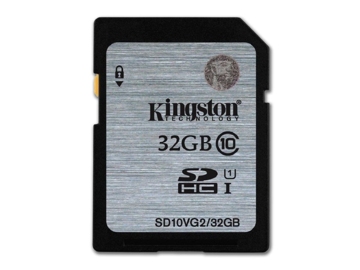 Kingston SD Card 32GB C10