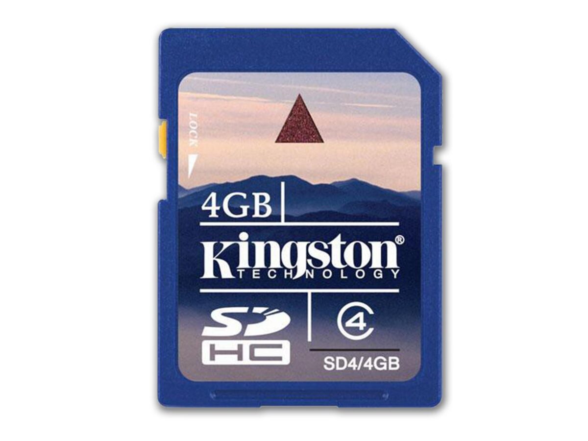 Kingston 4GB SD Card