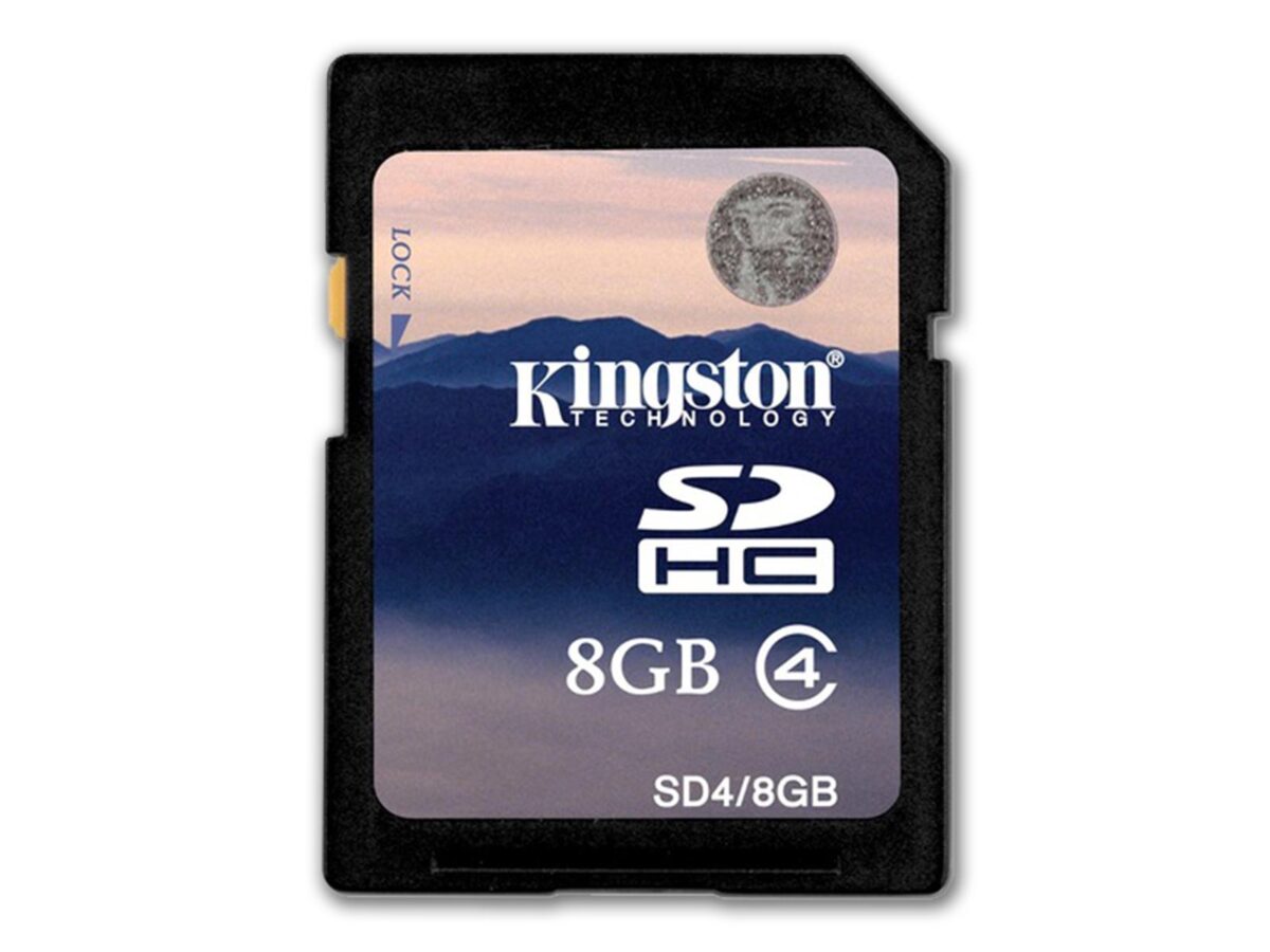 Kingston 8GB SD Card