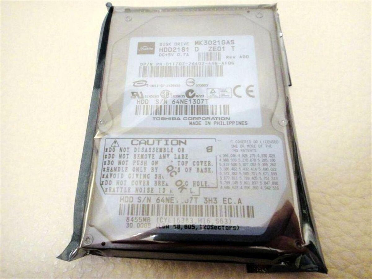 Toshiba 20GB 30GB 40GB 60GB