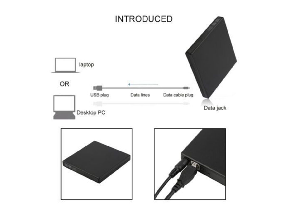 USB External BlueRay Burner