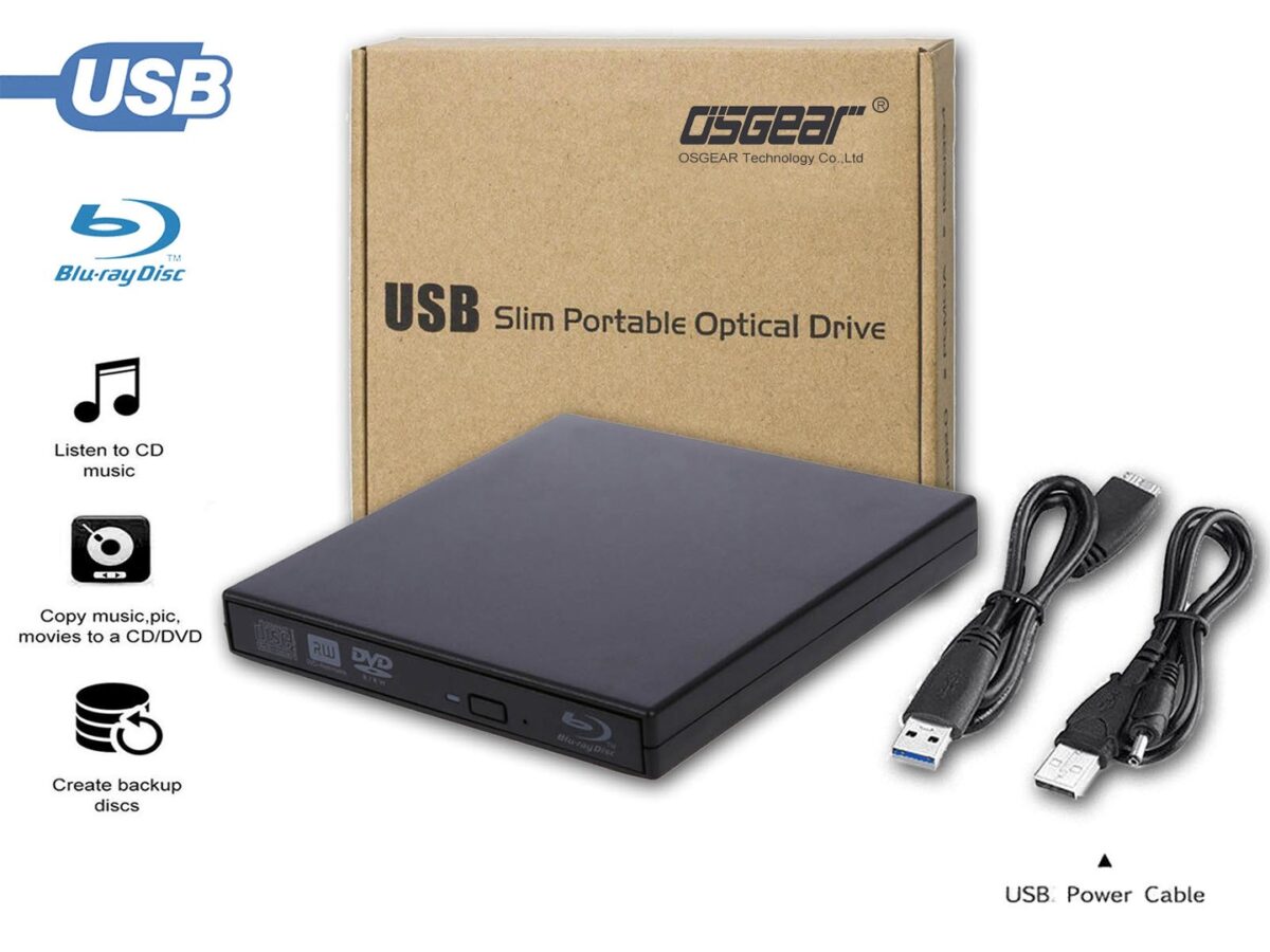 USB EXternal Blu-Ray Reader