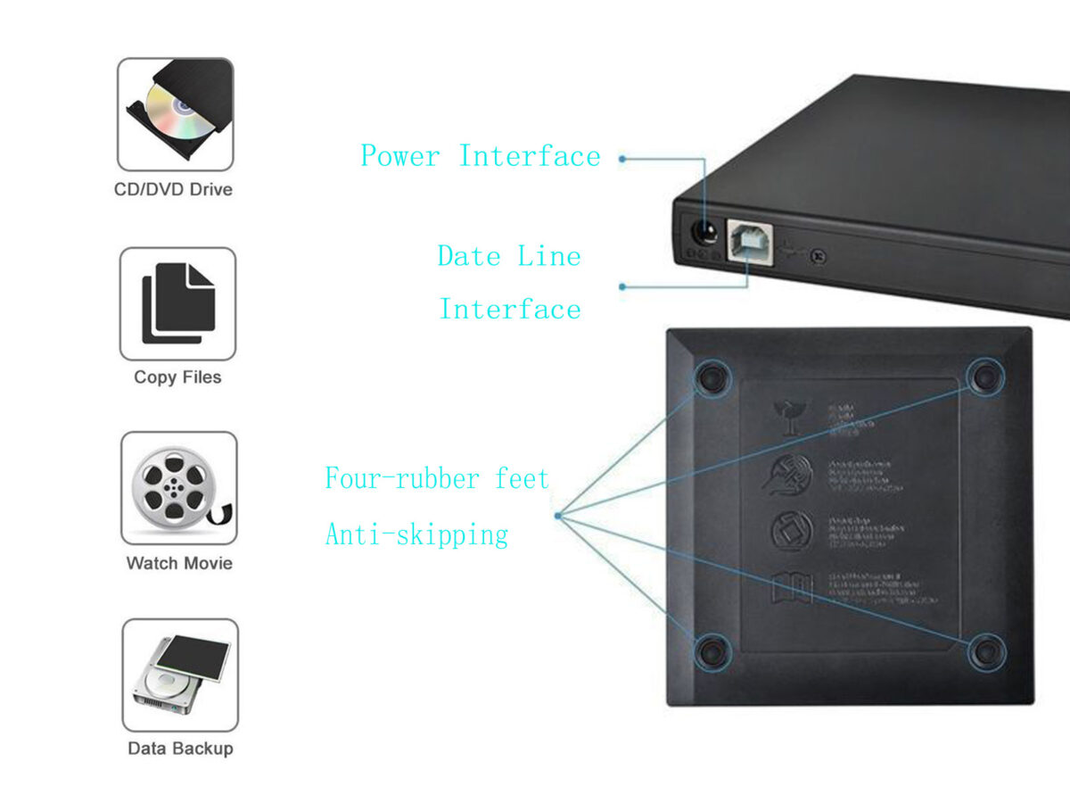 USB2.0 DVDRW Burner