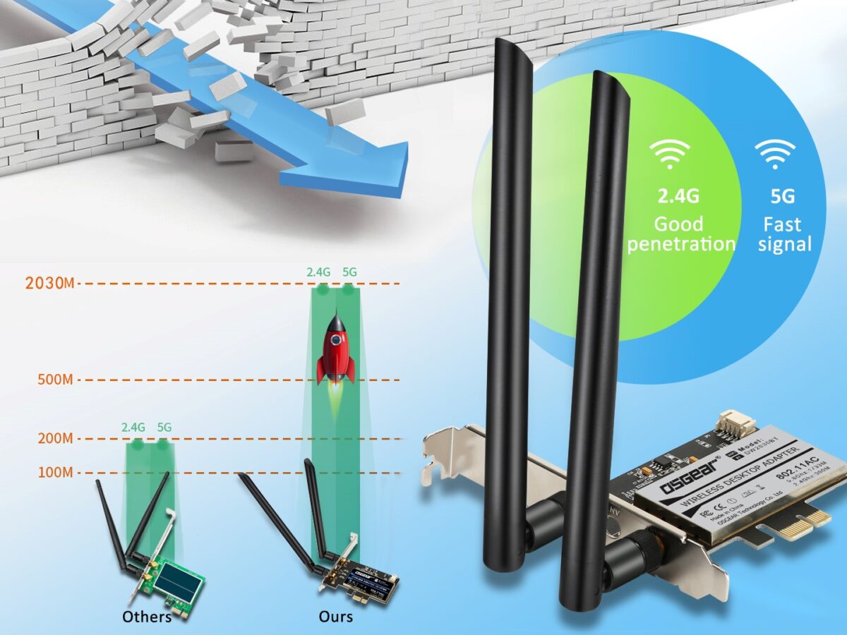 DW2030BT Wireless PCIE Card