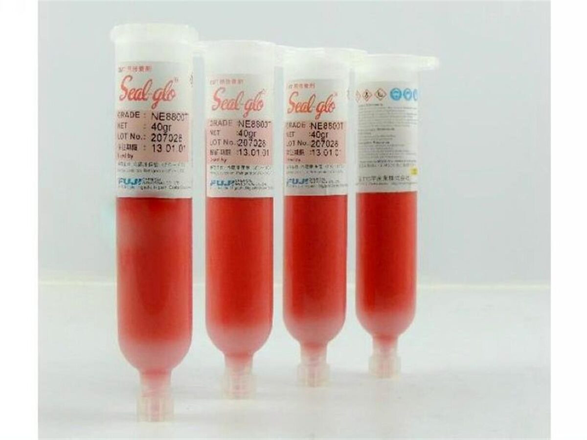 solder red glue