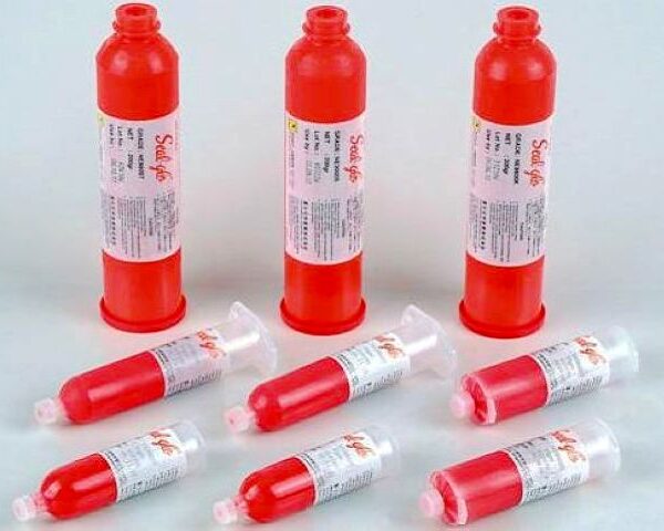 solder red glue