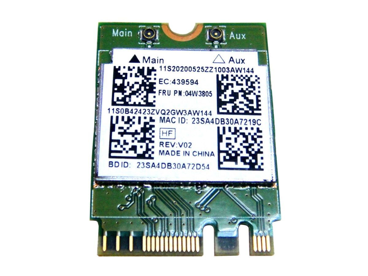 Realtek NGFF wireless card