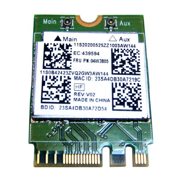 Realtek NGFF wireless card