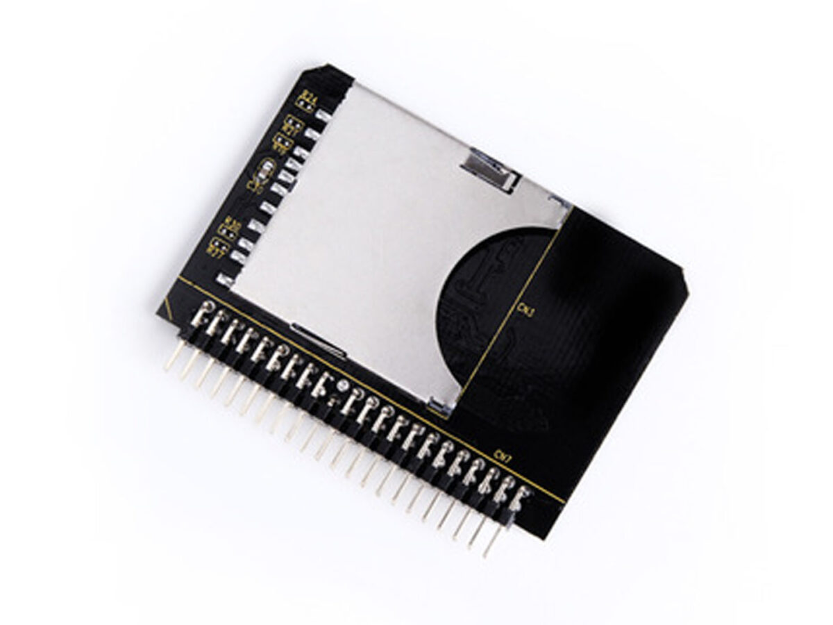 SD SDHC SDXC Card to 44pin 1.8'' 2.5" IDE SSD HDD Adapter