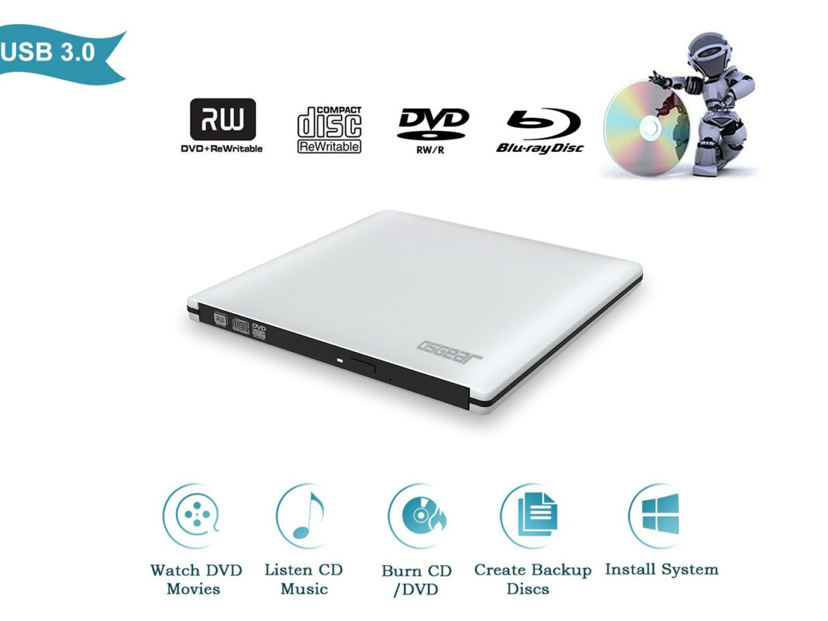 USB3.0 Aluminium BD Combo Reader